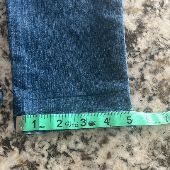 Bundle of 2 Democracy Jeans Size 12 Petite Cropped Capri - Picture 12 of 13